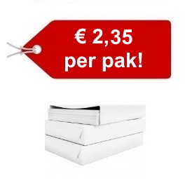 €2,22 pak A4 papier - Goedkoop papier - kopieerpapier - Ruime keuze A4 papier - Hiildebrand Papier - Hildebrand papier