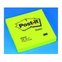3M Memoblok Post-it 654 76x76mm neon-groen, 6 Bloks à 100 vel