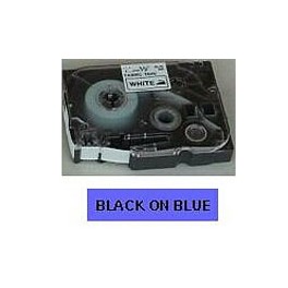 Brother TZe-521 (TZ-521) / P-Touch 9mm blauw-zwart