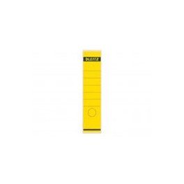Leitz 1640-00-15 / Ordner etiket - Rugetiket lang-breed geel, krimp à 10 stuks