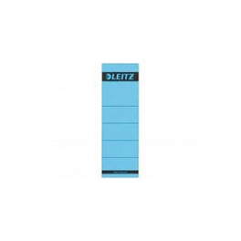 Leitz 1642-00-35 / Ordner etiket  -  Rugetiket kort-breed blauw, krimp à 10 stuks
