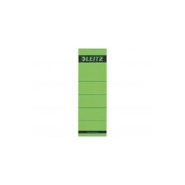 Leitz 1642-00-55 / Ordner etiket - Rugetiket kort-breed groen, krimp à 10 stuks