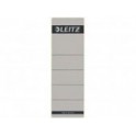 Leitz 1642-00-85 / Ordner etiket  -  Rugetiket kort-breed grijs, krimp à 10 stuks