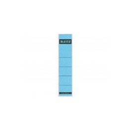 Leitz 1643-00-35 / Ordner etiket - Rugetiket kort-smal blauw, krimp à 10 stuks