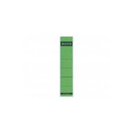 Leitz 1643-00-55 / Ordner etiket - Rugetiket kort-smal groen, krimp à 10 stuks