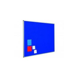 Smit Visual Prikbord 60x90cm met vilt blauw