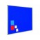 Smit Visual Prikbord 60x90cm met vilt blauw