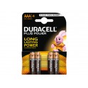 Duracell Batterij MN2400 AAA Plus potloodcel 1,5V (4 stuks)