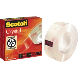 3M plakband / Scotch crystal clear tape 600 33mx19mm