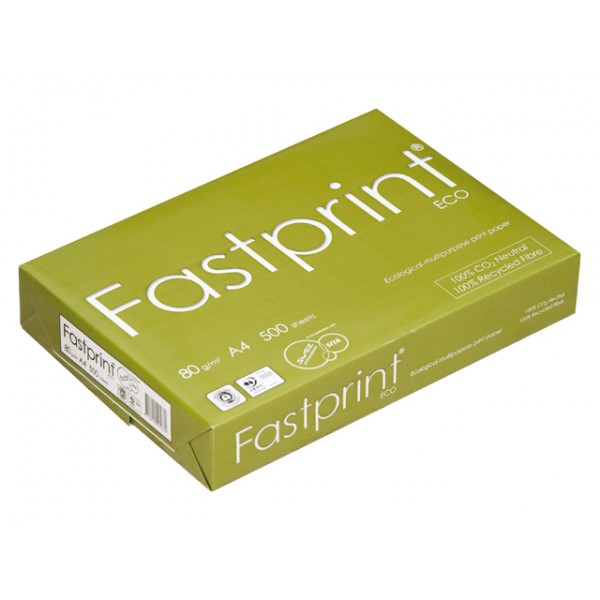 Kopieerpapier 80 grams Fastprint Eco / Doos (5 à 500 vel)