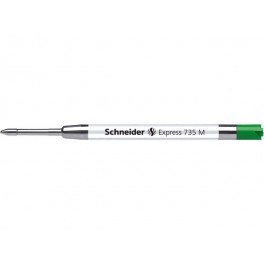 Schneider Balpenvulling Express 735 M (medium) Groen, doosje à 10 stuks