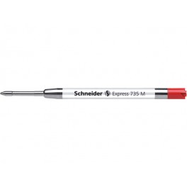 Schneider Balpenvulling Express 735 M (medium) Rood, doosje à 10 stuks