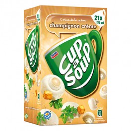 Unox Cup-a-Soup Champignon, doosje à 21 x 175ml