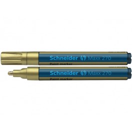 Schneider 270, Lakmarker Goud / Goudmarker (Paint Marker) Medium 1-3mm