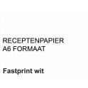 Fastprint Receptenpapier A6 80 grams Wit, pak à 2000 vel