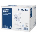 Tork 110253 Toiletpapier Mini Jumbo Roll Soft (Tork T2 systeem) 2-laags, 170 meter, doos à 12 rol