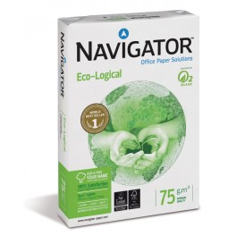 Kopieerpapier Navigator Eco-Logical A4 75 grams  / Doos (5 pak à 500 vel)