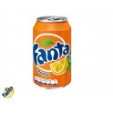 Fanta Orange Blikje 0.33L, tray à 24 stuks
