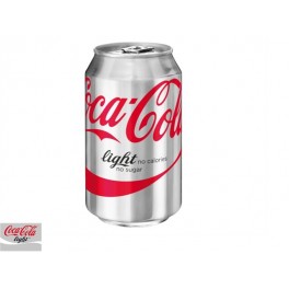 Coca Cola Light Blikje 0.33L, tray à 24 stuks