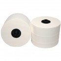 EURO Toiletpapier met dop, 3-laags cellulose hoogwit 65mtr x 10cm, doos à 36 rol 