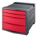 Esselte Ladenbox / Ladenblok Vivida 4-laden rood