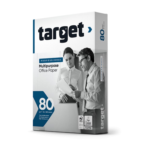 vals Optimaal Kameel Kopieerpapier A4 80 grams Target Professional Hoogwit / Halve pallet (100  pak à 500 vel) - Hildebrand papier