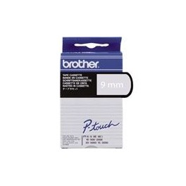 Brother TC-195 / P-Touch 9mm clear-wit