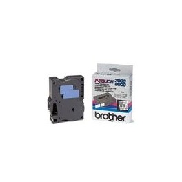 Brother TX-151 / P-Touch 24mm clear-zwart