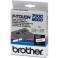 Brother TX-211 / P-Touch 6mm wit-zwart