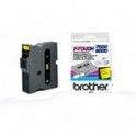 Brother TX-651 / P-Touch 24mm geel-zwart