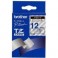 Brother TZe-133 (TZ-133) / P-Touch 12mm clear-blauw