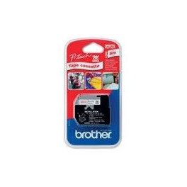 Brother MK-222 / P-Touch 9mm wit-rood