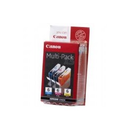 Canon BCI-6 Inktcartridge Multipack, Origineel, Cyaan, Magenta en Geel