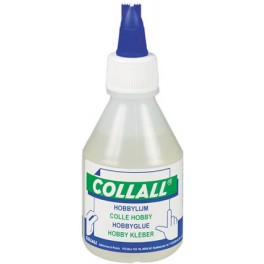 Collall Hobbylijm Transparant (makkelijk uitwasbaar), flacon à 100 ml