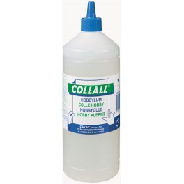 Collall Hobbylijm Transparant (makkelijk uitwasbaar), flacon à 1000 ml