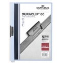 Durable Duraclip 60 Blauw (klemmap 1-60 blz), doos à 25 stuks