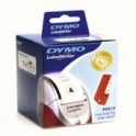 Dymo 99019 / Brede Ordneretiketten 190 x 59mm wit, rol à 110 labels