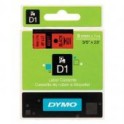 Dymo Tape 40917 / D1 9mmx7m rood-zwart