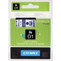 Dymo Tape 53714 / D1 24mmx7m wit-blauw
