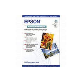 Epson Archiefpapier A4 192g/m² mat 50 vel