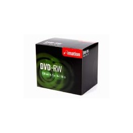 Imation DVD-RW 120min/4,7Gb Speed 4x, Jewelcase, doosje à 10 stuks