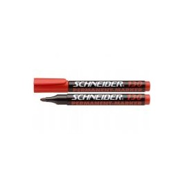 Schneider 130 Permanent Marker 1-3mm Rood, doos à 10 stuks