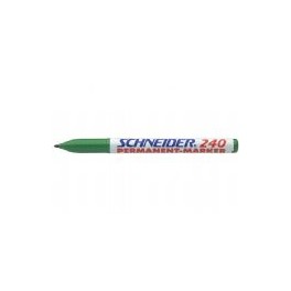 Schneider 240 Permanent Marker 1-2mm Groen, doos à 10 stuks