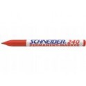Schneider 240 Permanent Marker 1-2mm Rood, doos à 10 stuks