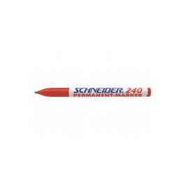 Schneider 240 Permanent Marker 1-2mm Rood, doos à 10 stuks