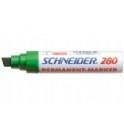 Schneider 280 Permanent Marker Beitelpunt 4-12mm Groen, doos à 5 stuks