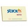 STICK'N Memoblok Post-it 76x127mm geel 100 vel
