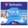 Verbatim CD-R, 80min./700MB, Speed 52x, Printable, Jewelcase, doosje à 10 stuks