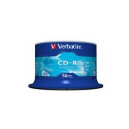 Verbatim CD-R, 80min./700MB, Speed 52x, Extra Protection, Spindel à 50 stuks