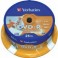 Verbatim DVD-R, 4,7GB/120minutes, Speed 16x, Wide Inkjet Printable, Spindel à 25 stuks